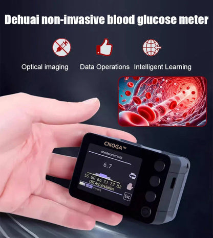 CNOGA™ Advanced Non-Invasive Glucose Monitor-99.9% Accuracy + Exclusive Gift ✅TGA Approved