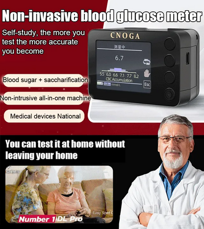 CNOGA™ Advanced Non-Invasive Glucose Monitor-99.9% Accuracy + Exclusive Gift ✅TGA Approved